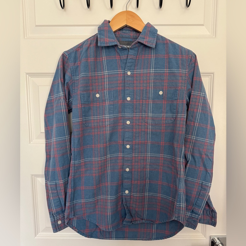 Bonobos Slim Fit Casual Button Down Flannel